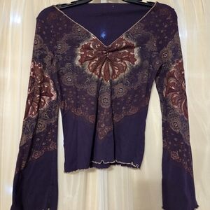 Elegant Purple Women's Top